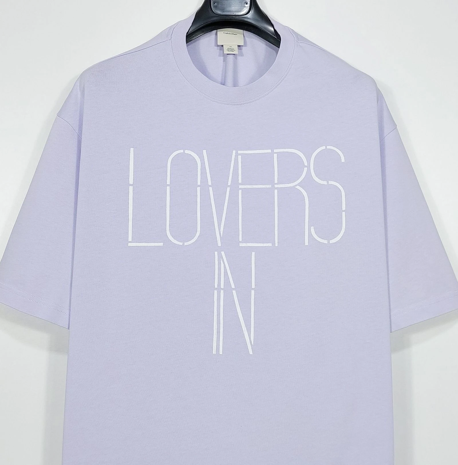 Calvin Klein Studio 'lovers in' oversize tshirt - lilac L – photo 9